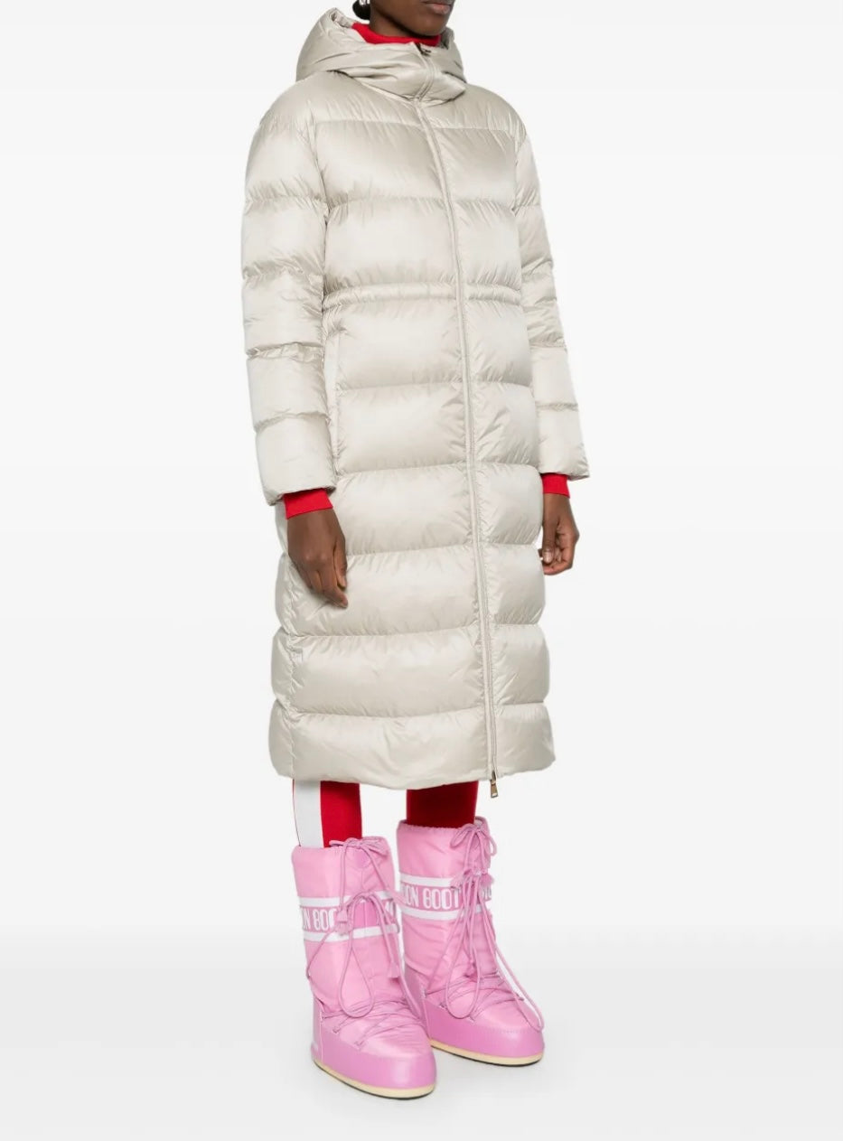 GUBBINO MONCLER DONNA LUNGO BIANCO