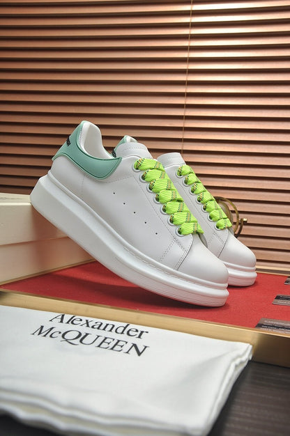 ALEXANDER MCQUEEN RETRO AZZURRO CON LACCI VERDI