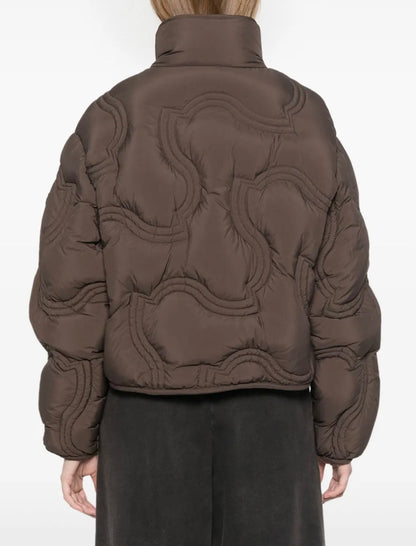 GUBBINO MONCLER DONNA MARRONE