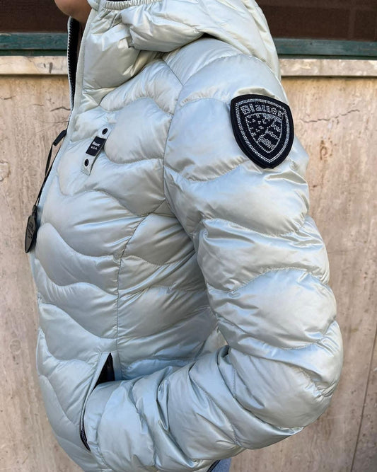 GIUBBINO BLAUER CORTO DONNA ONDE GRIGIO CHIARO