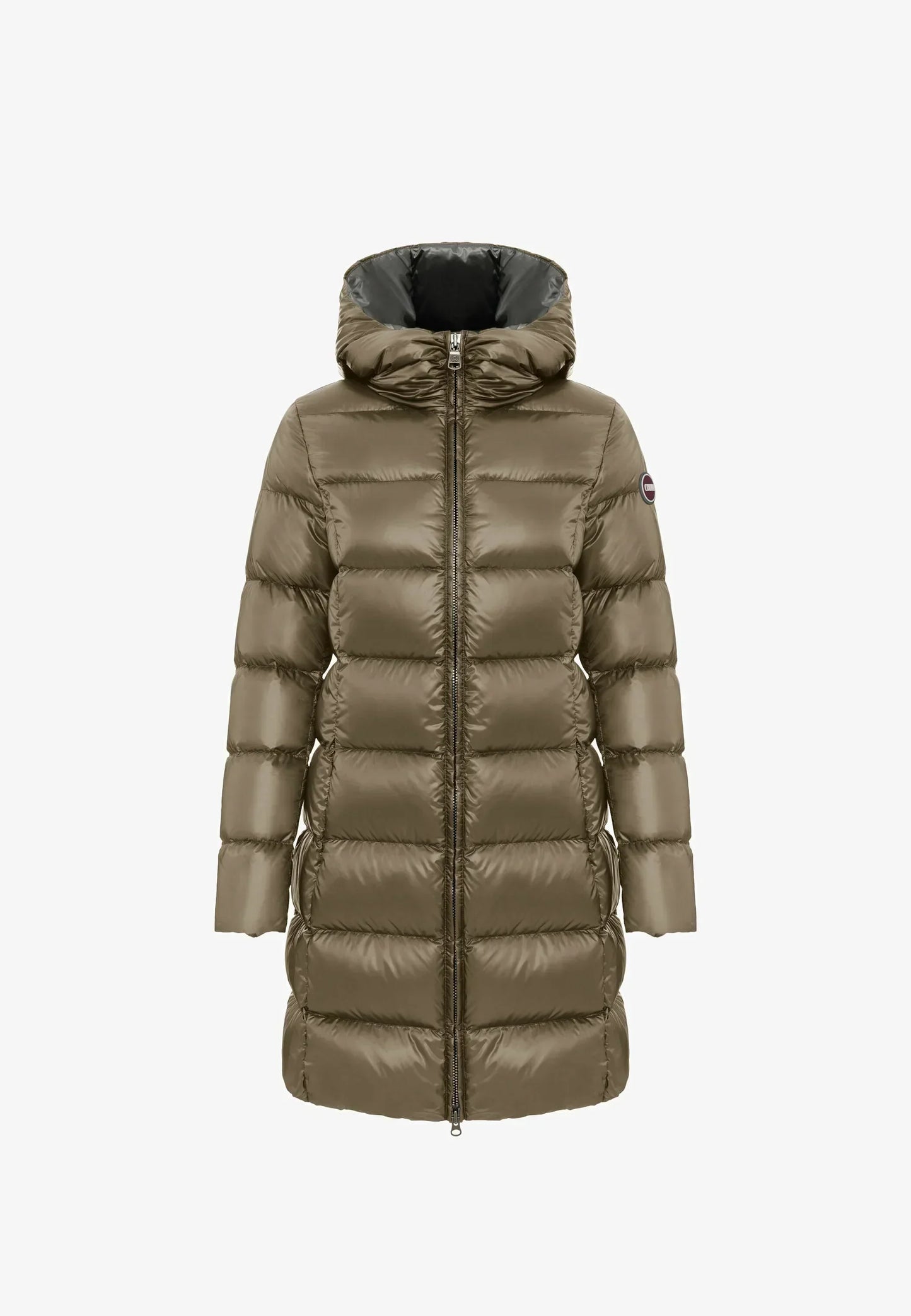 COLMAR DONNA VERDE LUNGO CON CAPPUCCIO