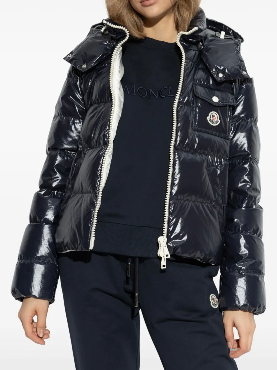 GIUBBINO MONCLER DONNA NERO