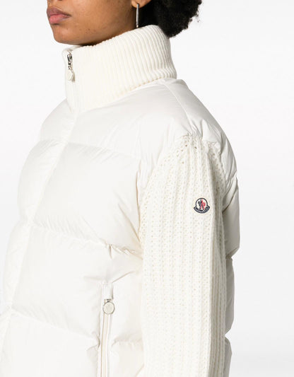 GIUBBINO MONCLER DONNA BIANCO