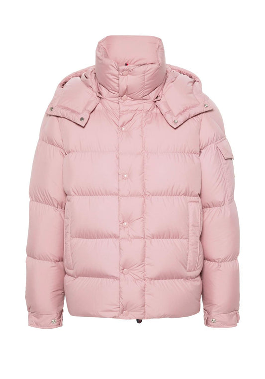 GIUBBINO MONCLER DONNA ROSA OPACO