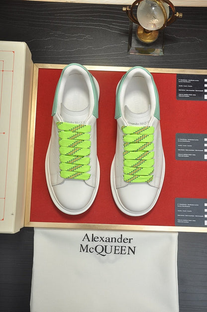 ALEXANDER MCQUEEN RETRO AZZURRO CON LACCI VERDI